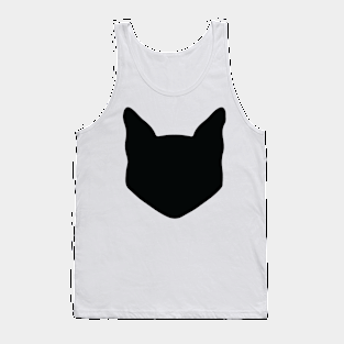 Black Cat Head Tank Top